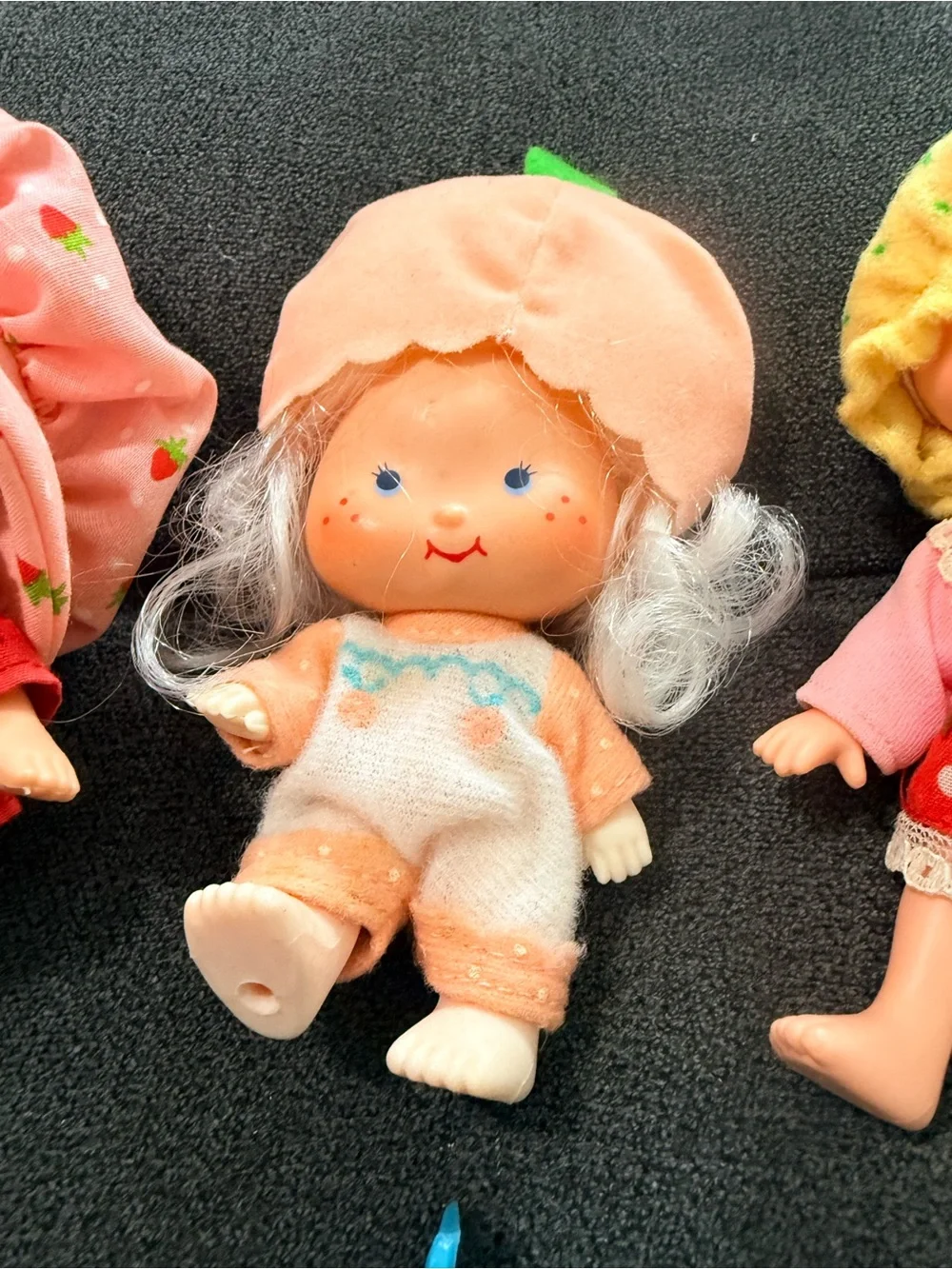 VTG 1979 Strawberry shortcake, Lemon Meringue and Baby Apricot w/ Book